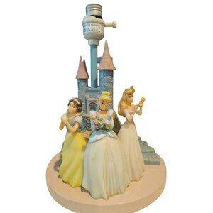 Disney Hampton Bay Princess Table Lamp Cinderella Aurora Snow White No Shade